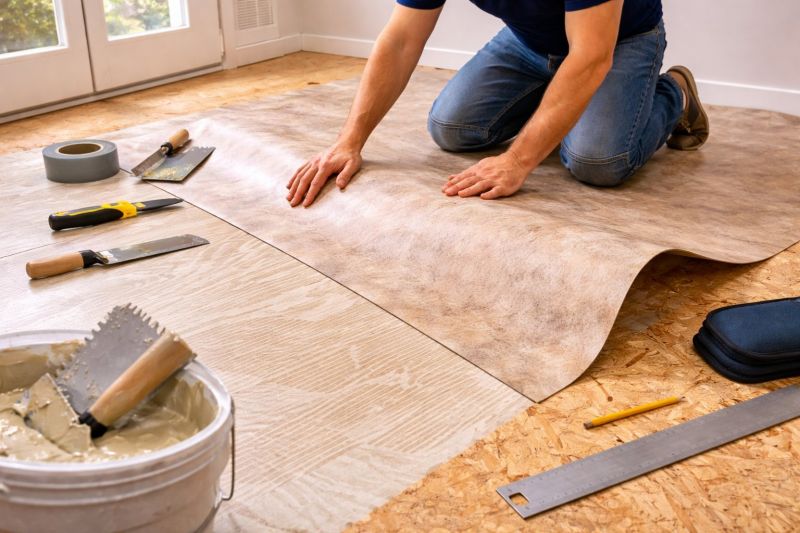 Sheet Linoleum Installation in Phoenix, AZ